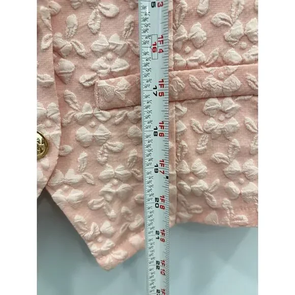 Chiquease Women's Spring/Summer Woven Textured Button Camisole Pink Tank Top M - Picture 5 of 6